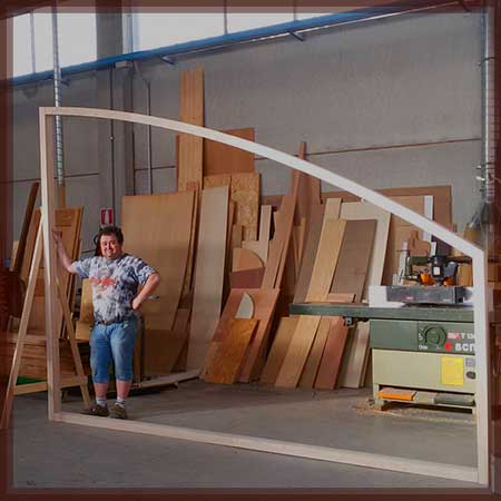Produzione serramenti infissi arco trapezio Modena Sassuolo